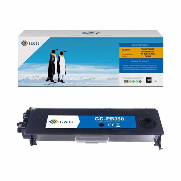 G&G Toner Toner G&G kompatibilní s Brother TN2000, TN350,...