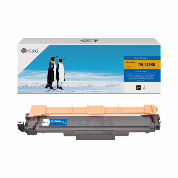 G&G Toner Kompatibilní toner G&G pro Brother TN243BK, NT-...