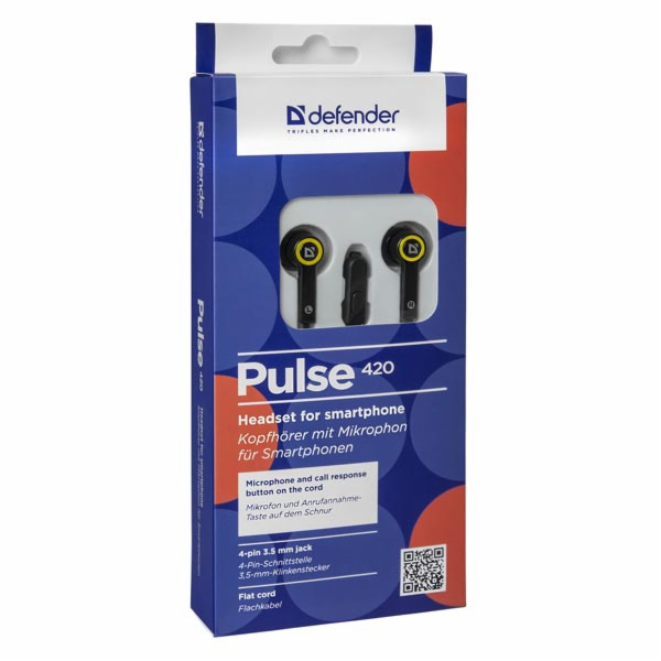 Defender Pulse 420  černo-žlutá/Defender