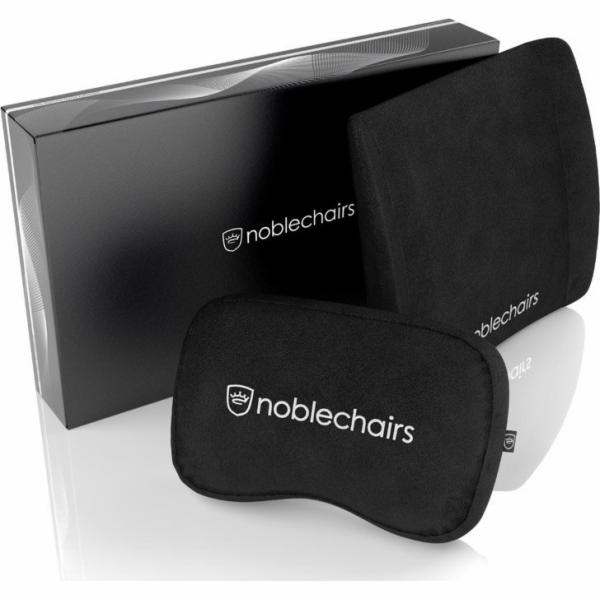 Noblechairs  sada paměťových polštářů na křesla, černá