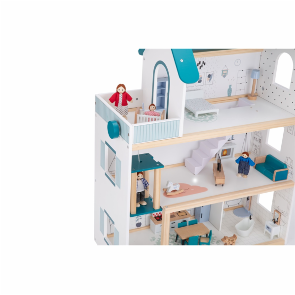 2Kids Toys Domeček pro panenky Barbora s příslušenstvím