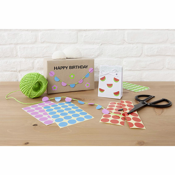 Avery Zweckform 3004  etikety červené  1