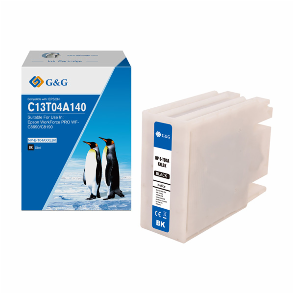 G&G  kompatibilní inkoust / inkoust s C13T04A140, NP-E-T0...