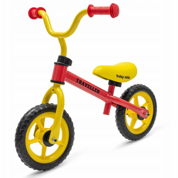 Dětské balanční kolo Baby Mix Traveller červené