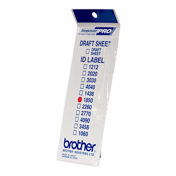 Brother ID1850 - 18 x 50 mm 12 štítky štítky pro razítka ...
