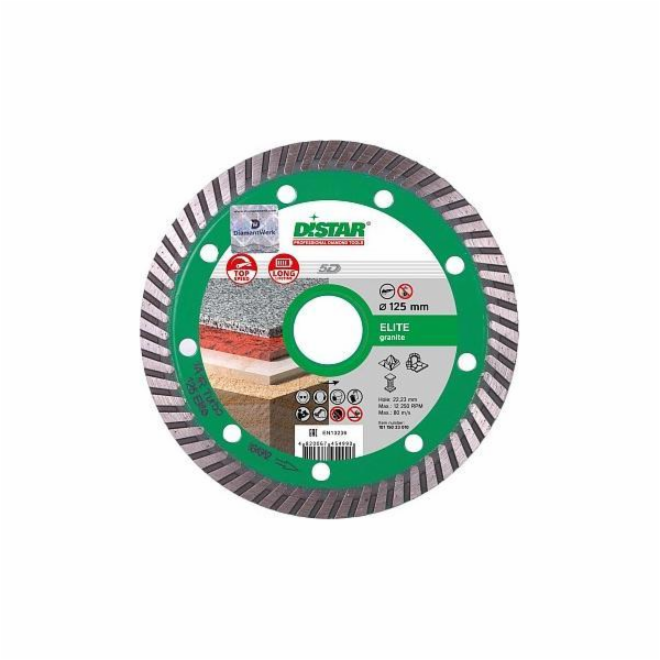 Di-Star DIAMOND BLADE Turbo 125 x 2,2 x 10 x 22,23 Elite Max