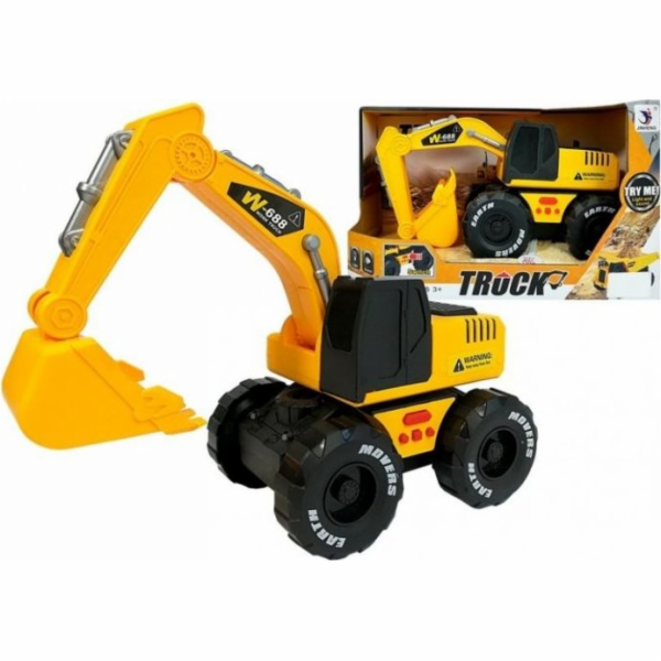 Lean Sport Zvuky a světla bagru Friction Drive