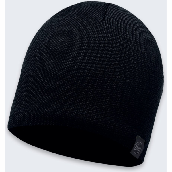Buff Pletená čepice Safety Knitted Polar Solid Black