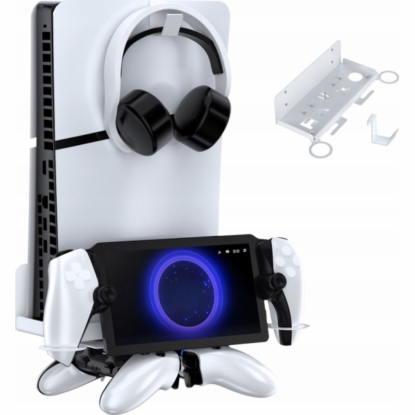 JYS Nástěnný držák pro Sony PlayStation 5 PS5 SLIM + PS P...