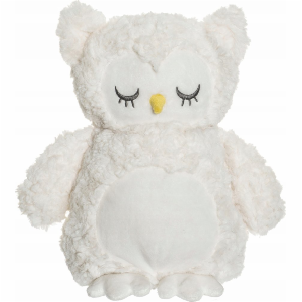 Teddykompaniet Ohřívače OWL LATTE 35 cm 7331626042284