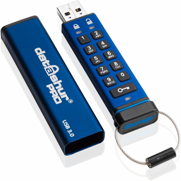 iStorage datAshur Pro USB3 256bitový 4GB flash disk IS-FL...