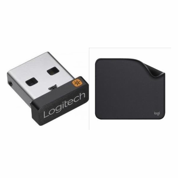 Logitech Bluetooth adaptér Unifying USB (910-005931) + řa...