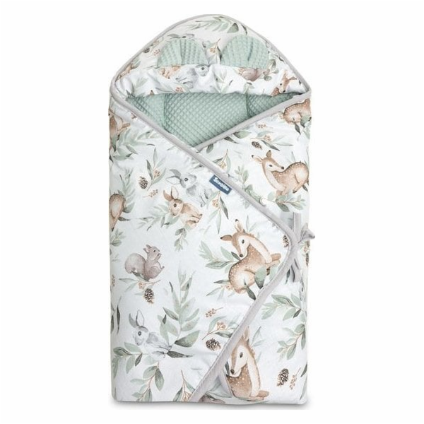 Sensillo OBAL NA AUTOSEDAČKU WAFFLE - DEER MINT