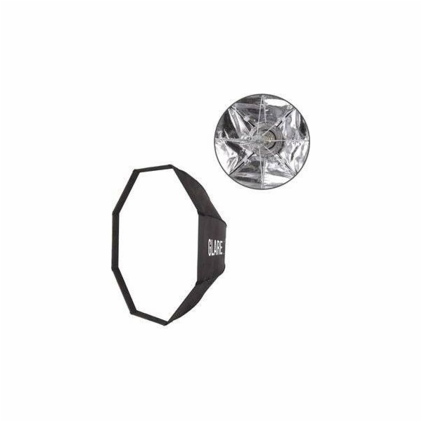 GlareOne Softbox Octagonal Quick Mount Easy Fold 120 cm -...