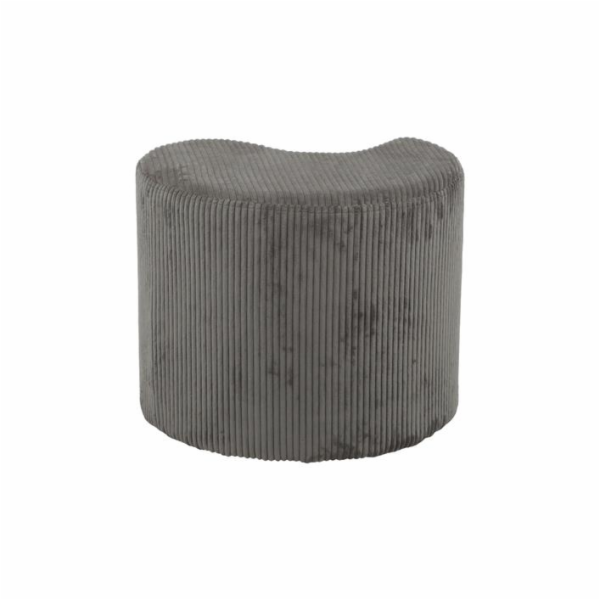 Pouf Domoletti 53000009208, šedý/tmavě šedý 44x55x36cm