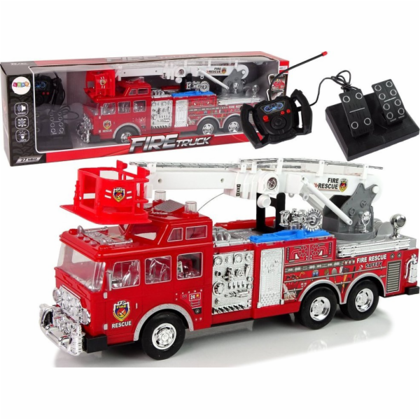 LeanToys Dálkové ovládání Hasičský sbor Plynový pedál Brz...
