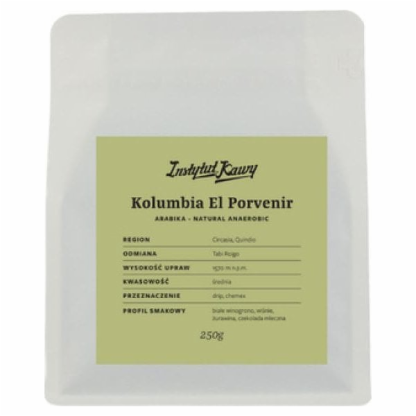 offee Institute - Colombia El Porvenir Filter 250g