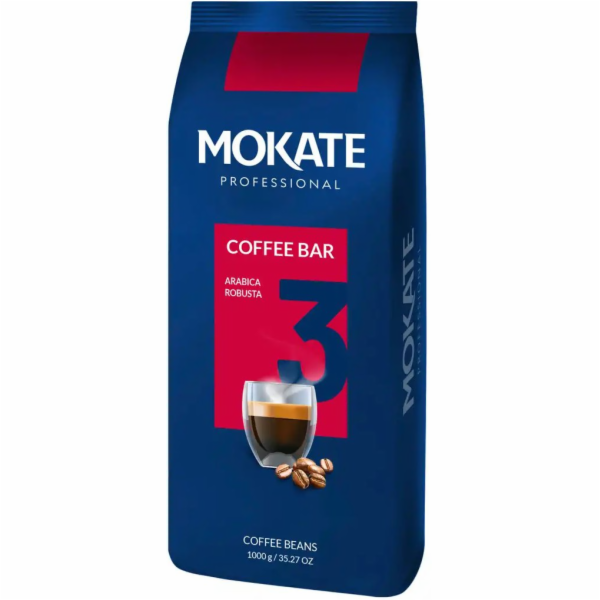 Mokate Professional Coffee Bar káva, zrnková, 1000 g