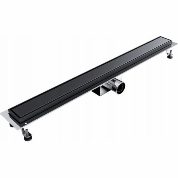 SpiroFlex 500 liniový sprchový žlab AQUA STEEL LA BLACK s...