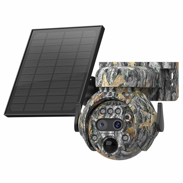 Solární kamera Viking HDs04 4G šedá/2304x1296/PIR detekce...
