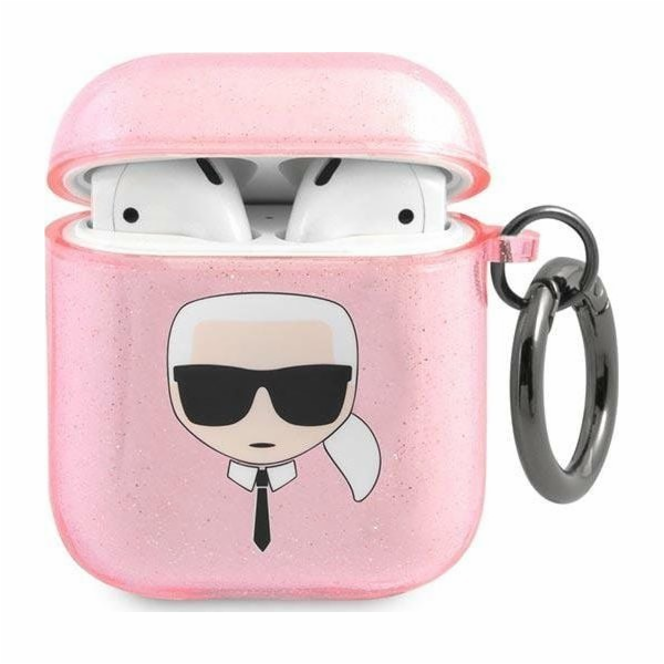Karl Lagerfeld Ochranný kryt KLA2UKHGP s třpytivou hlavou...