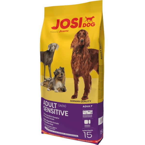 JosiDog Adult Sensitive suché pro psy 15kg