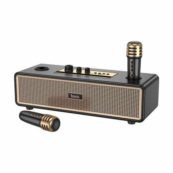 Hoco Bluetooth reproduktor + 2 bezdrátové mikrofony BS63 ...