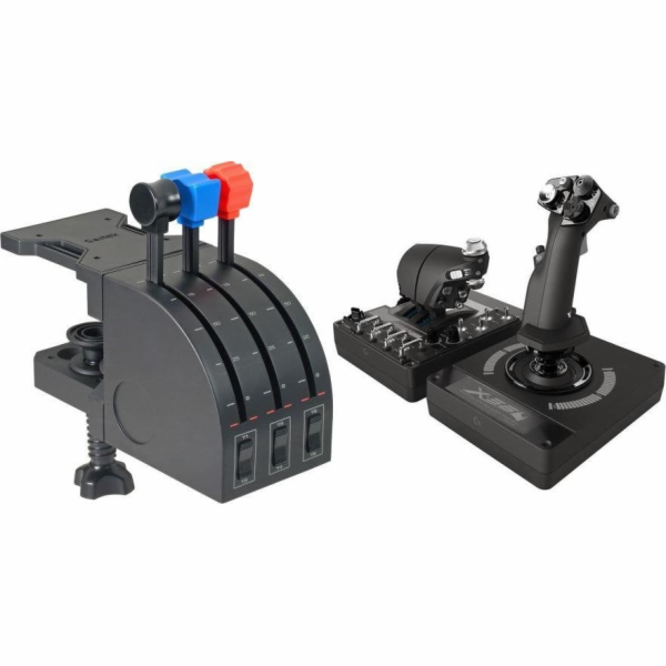 Logitech Joystick G Saitek Pro Flight Throttle Quadrant (...