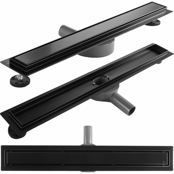 Rea Linear Drain REA Neox pro Black 100
