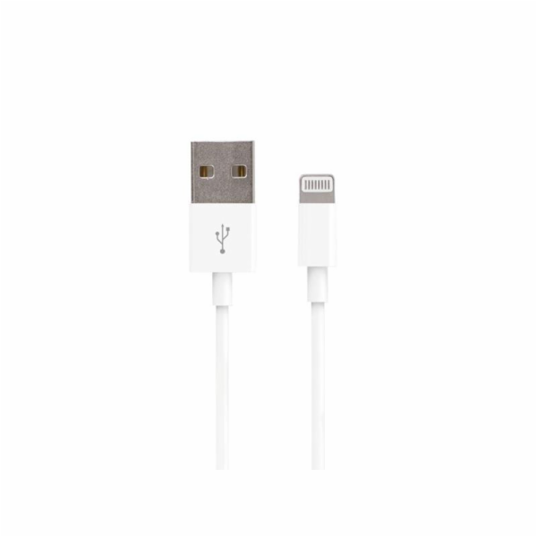 Datový kabel Forever USB/Lightning 1m 1A bílý