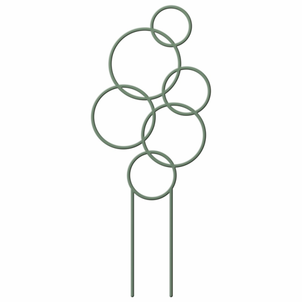 Podpora rostlin Zahradní centrum, 37,5 cm x 15,5 cm, zelené