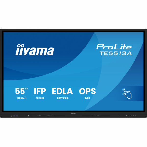 75" iiyama TE7513A-B1AG:IPS,4K,40P,EDLA