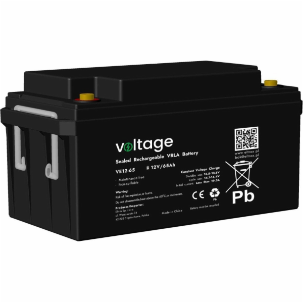 voltage Baterie AGM 12V 65Ah VE12-65