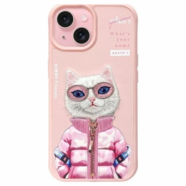 Sourcing Pouzdro Nimmy pro iPhone 15 6.1 růžové Cool&Cute...