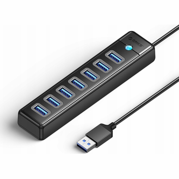 Orico Kabel HUB 7-port USB-A 3.0 1M - černý