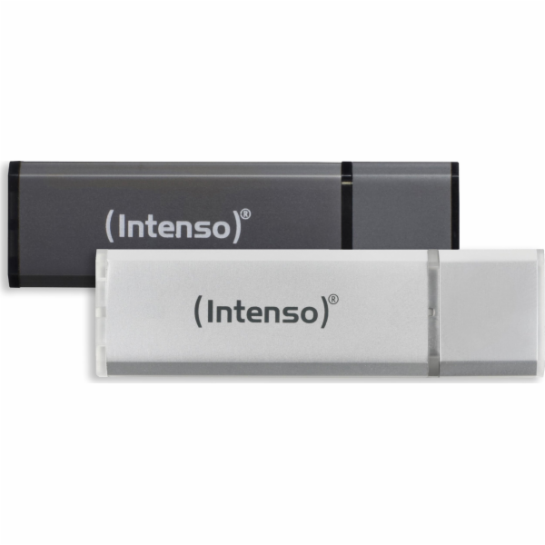 Intenso AluLine USB disk 32GB Doppelpack 2x32GB - 32GB US...