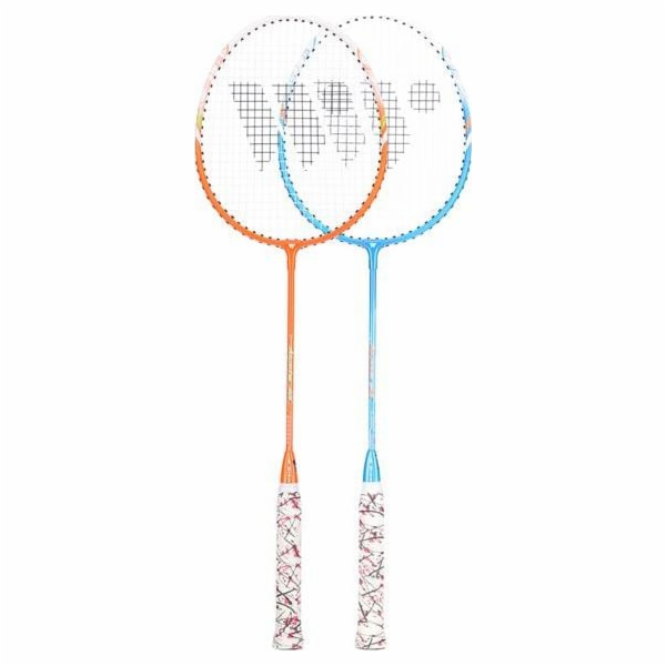 WISH Sada badmintonových raket ALUMTEC 55K modrá+oranžová...