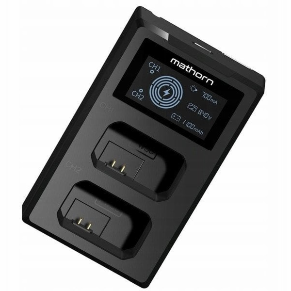 Mathorn Dvoukanálová nabíječka MBC-D120 USB-C pro Sony NP...