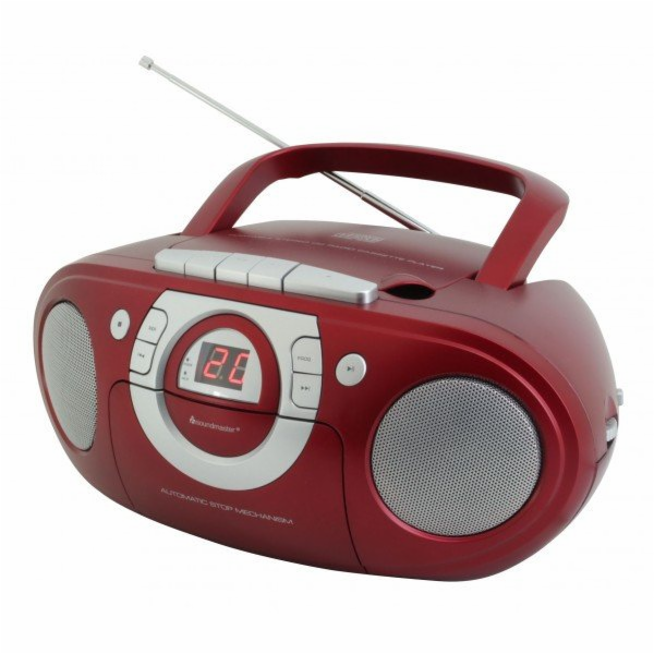 BOOMBOX SOUNDMASTER SCD5100RO FM, CD/CD-R/RW, KAZETA, SÍŤ...