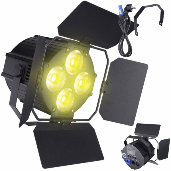 LIGHT4ME P4 WW LED PAR stage reflektor teplá bílá