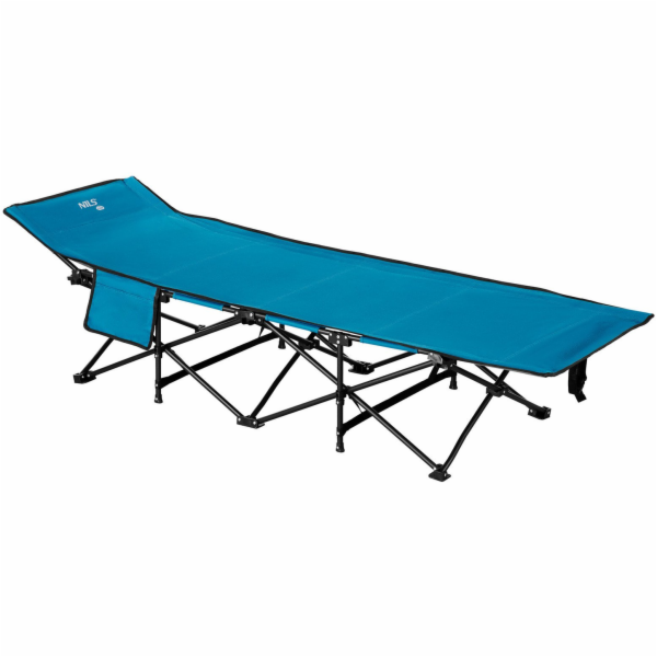 Kempingová postel NILS CAMP NC2701, skládací, modrá, Oxfo...