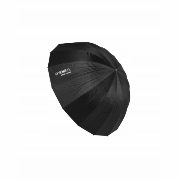 GlareOne Orb 130 Silver - Tmavě stříbrný deštník s difuzérem