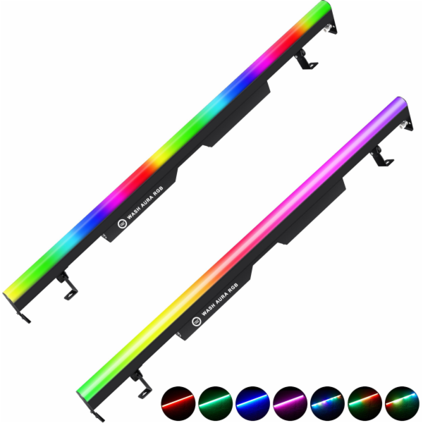 LIGHT4ME WASH AURA RGB nástěnná osvětlovací lišta 90x0,5W...
