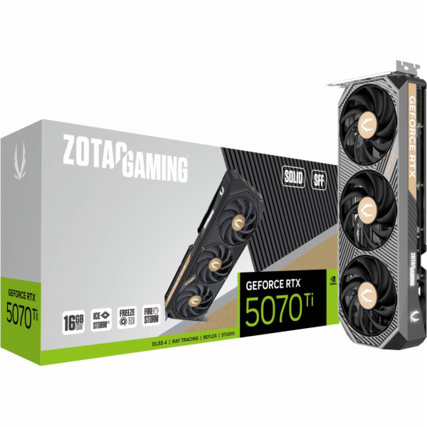 Zotac GAMING GeForce RTX 5070 Ti SOLID SFF NVIDIA 16 GB G...