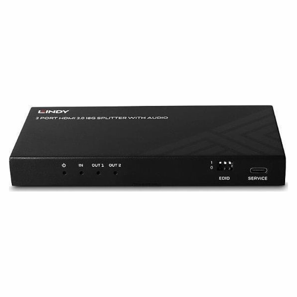 Lindy V/V ROZDĚLOVAČ VIDEA HDMI 2PORT/38534 LINDY