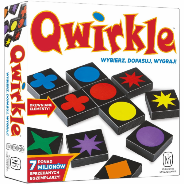 Nasza Księgarnia Naše knihkupectví Qwirkle logická hra