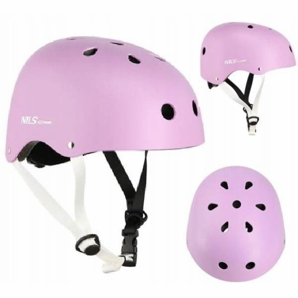 Nils Extreme MTW001 FIALOVÁ VELIKOST M (55-58 CM) HELM