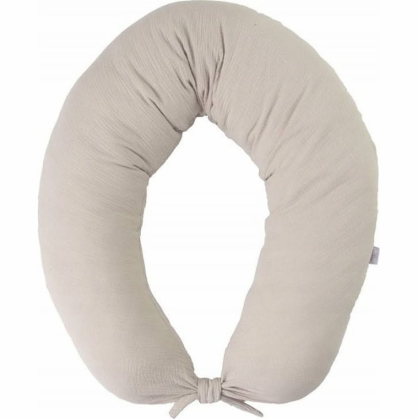 BabyMatex Polohovací polštář Moon z mušelínu, délka 260 c...