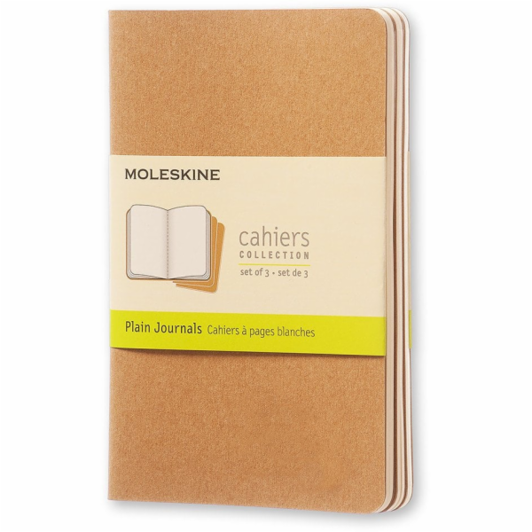 Moleskine Sada 3 zápisníků Cahier Journals P (9x14 cm), h...