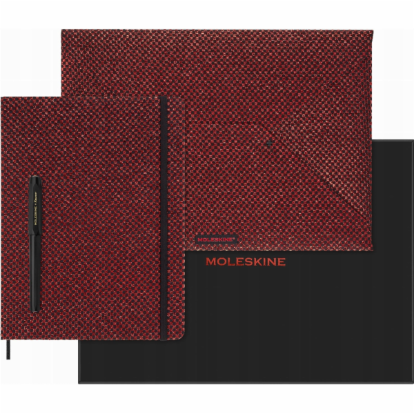 Moleskine Shine sběratelská sada, aktovka + plnicí pero K...
